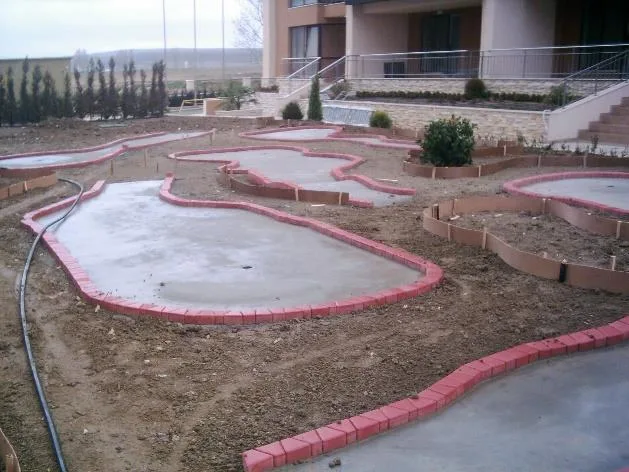 fairway frame sand trap pond