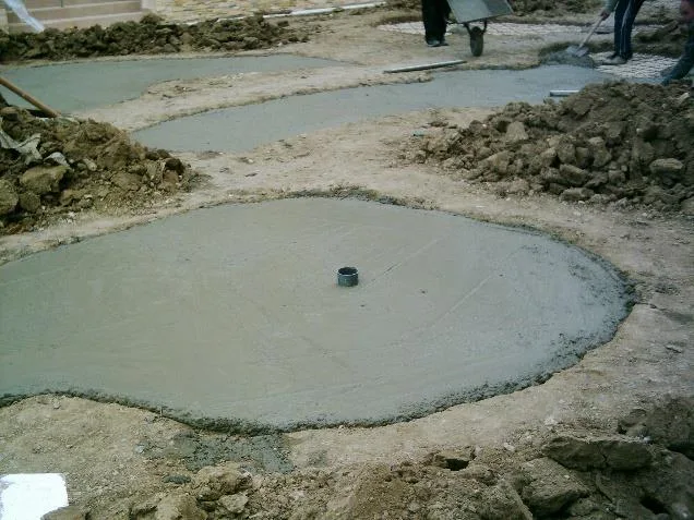 fairway reinforced slab round mold