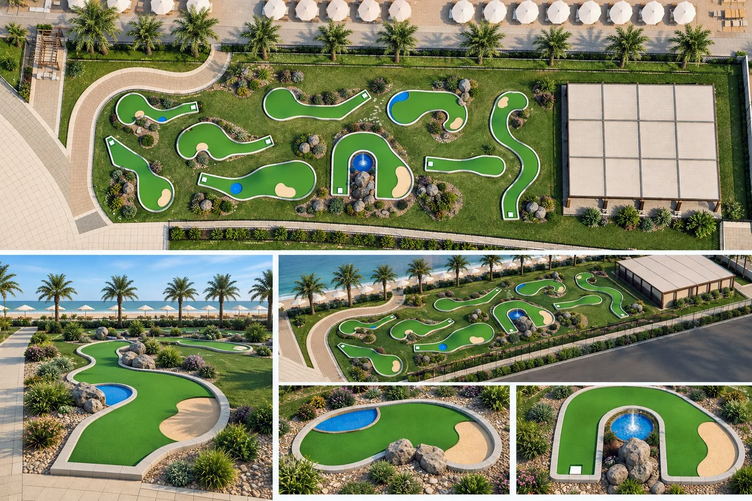 9 holes concept sample